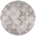 Sedona Sn15 Beige Transitional Rug Round 4' X 4'