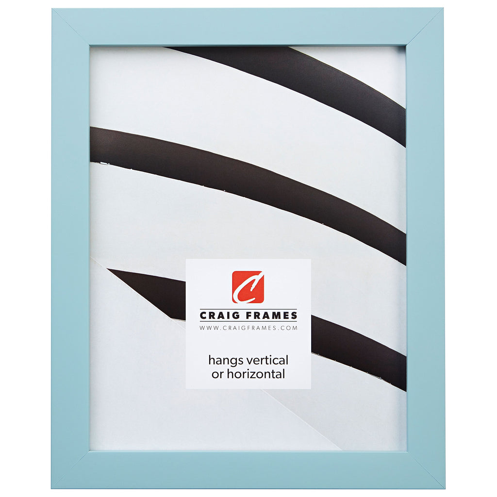 Craig Frames Confetti, Modern Light Blue Picture Frame, 24 x 30 Inch
