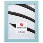 Craig Frames Confetti, Modern Light Blue Picture Frame, 24 x 32 Inch