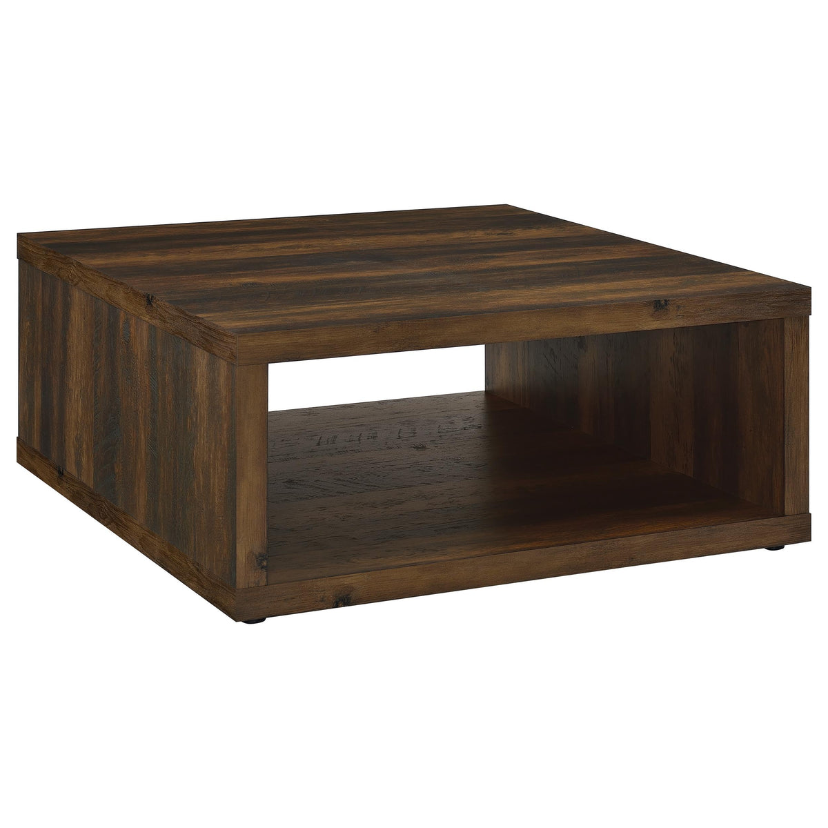 Coaster Home Furnishings Frisco Square Engineered Wood Coffee Table Dark Pine