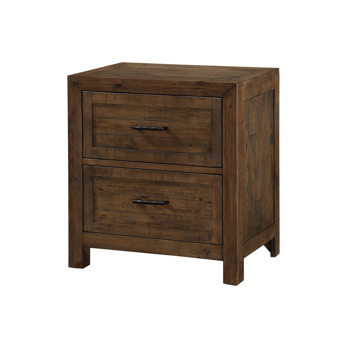 Wallace & Bay Mullen Nightstand, Coffee Brown