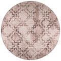 Sedona Sn15 Brown Transitional Rug Round 4' X 4'
