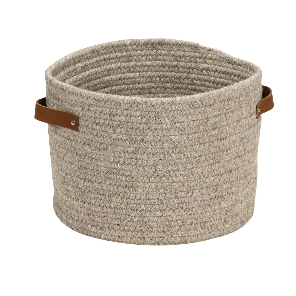 Colonial Mills Monaco Basket, 16&quot;X16&quot;X12&quot;, Grey