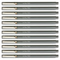 Uchida Lepen Permanent Marker - Dark Gray Ink - 1 Box