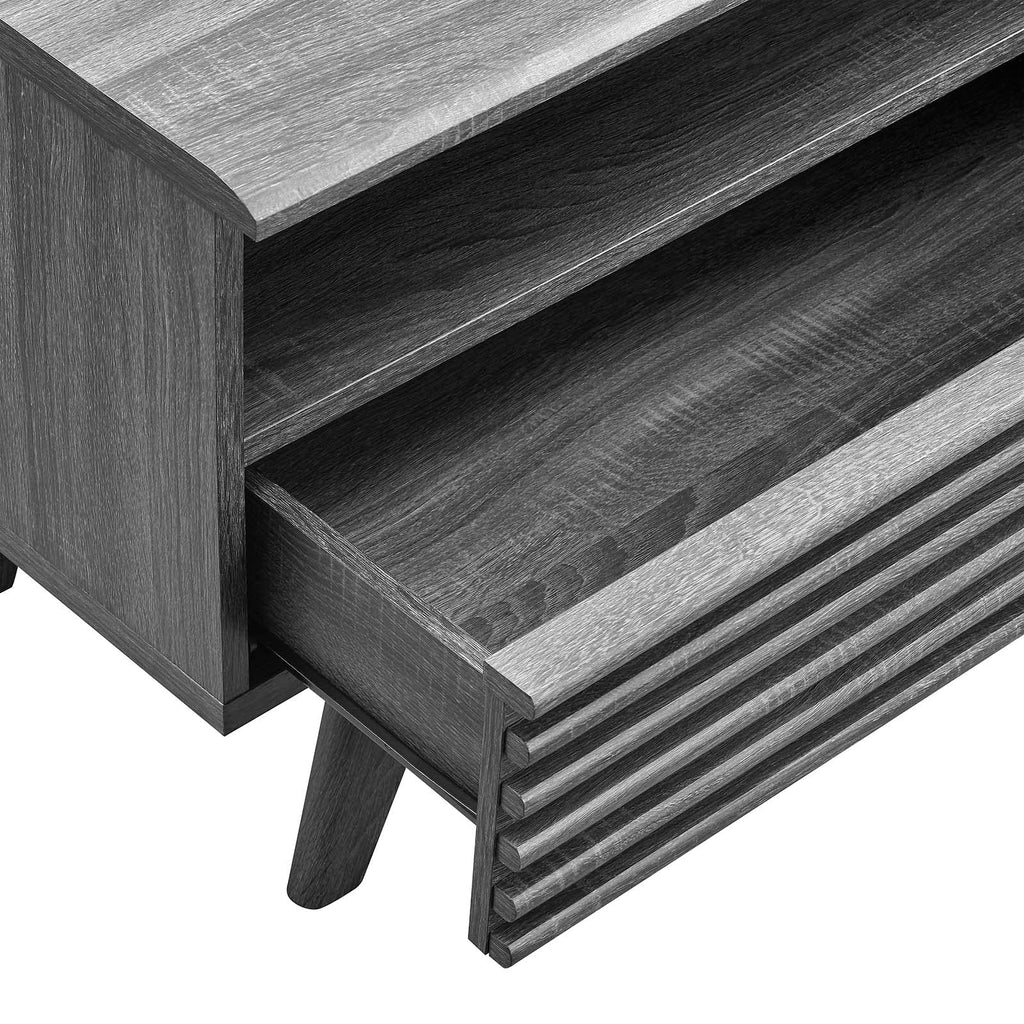 Modway EEI-6228-CHA Render 60" TV Stand, Charcoal