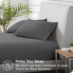 Bare Home Super Soft Fleece Fitted Sheet - King Size (2 Pack) - Extra Plush Polar Fleece, No-Pilling - Deep Pocket - All Season