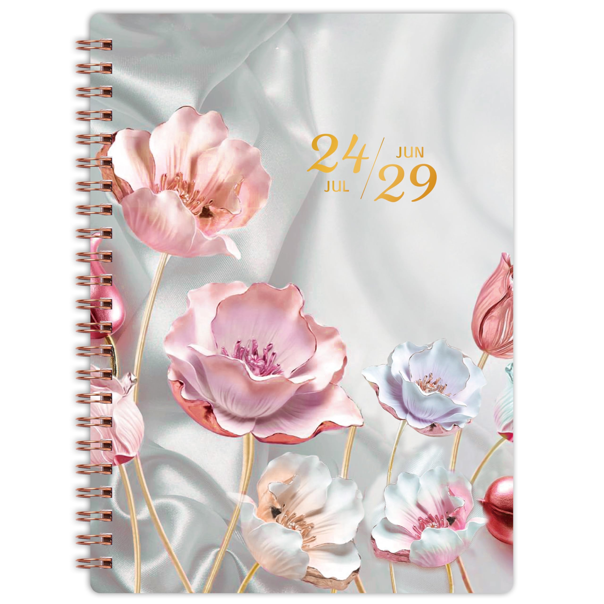 2024-2029 Monthly Planner Spiral Bound - 5 Year Monthly Planner/Monthly Calendar 2024-2029, Jul. 2024 - Jun. 2029, 6.4' X 8.5'
