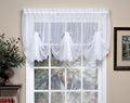 Today'S Curtain Emelia Original Voile Fan Insert, White, 30'W X 40'L
