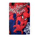 Royal Boys Girls Cozy Fleece Throw Blanket With Extra Soft Fun Design (Spiderman 5)