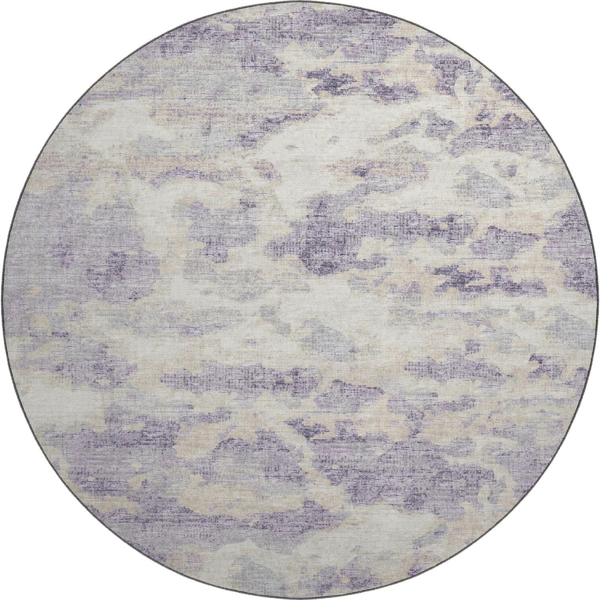 Camberly Cm6 Purple Casual Rug Round 8' X 8'