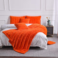 Yusoki Luxury Faux Fur Twin Xl Blanket(63 'X90 ',Without Pillows),Decorative Soft Fuzzy Fluffy Cozy Blanket Plush Furry Comfy