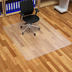 Futurhydro Chair Mat For Hardwood Floor, 45' X 53' Large Clear Easy Glide Large Computer Chair Mat, Plastic Rolling Chair Mat For Tile Floor And Gaming Floors (Rectangle)