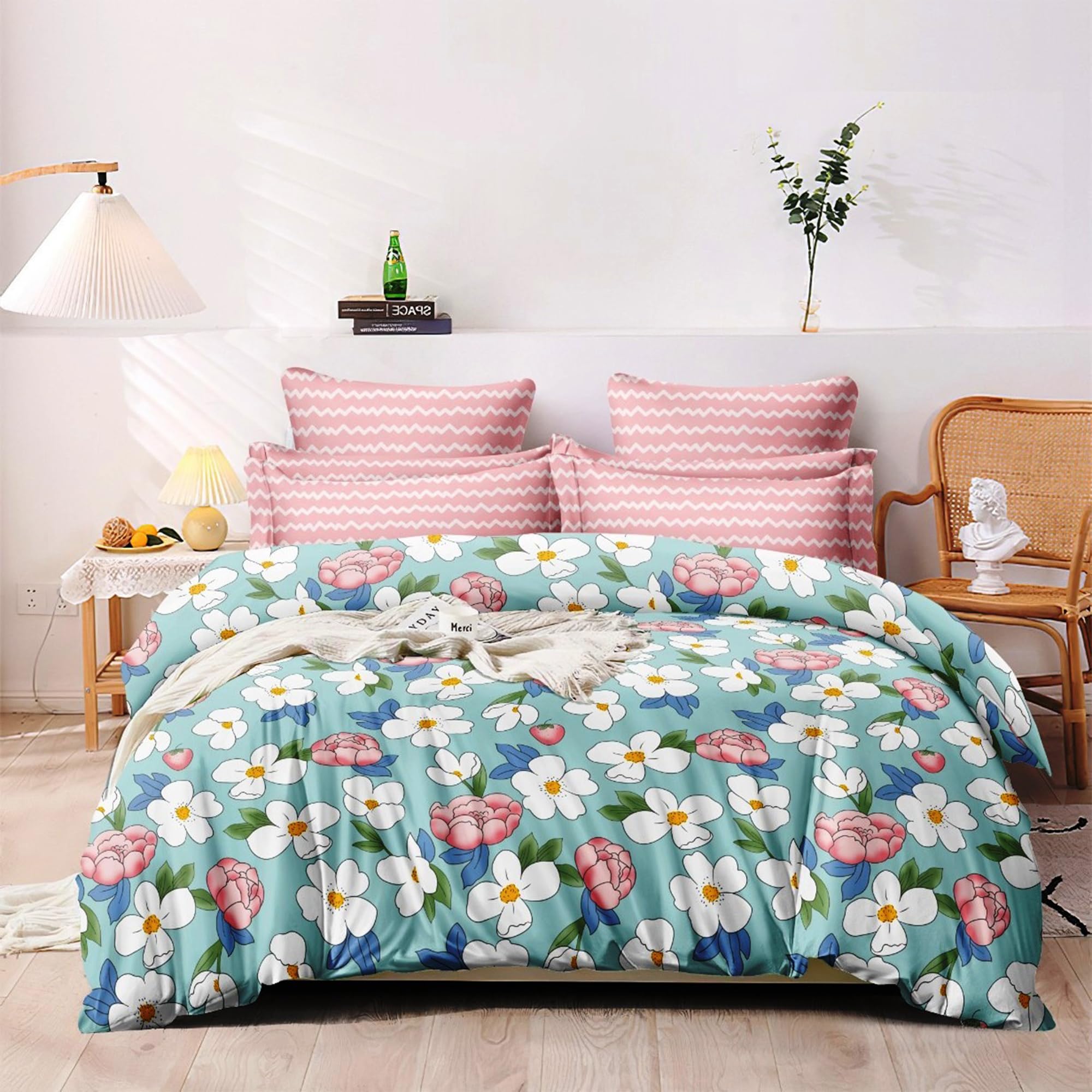 Filltex Double Bed Size All Season Comforter, Quilts Blanket For Ac Rooms, Polyester Mircrofiber