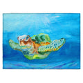 Harbor Ha3 Blue Coastal Rug Rectangle 9' X 12'