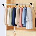 bimiti Adjustable 3345 Pull Down Closet Rods, Tall Wardrobe Clothes Access
