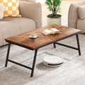 ALLSTAND Folding Coffee Table, Leg Latches Portable Sturdy Floor Table Desk for Sitting on The Floor, No Assembly Low Coffee Tab