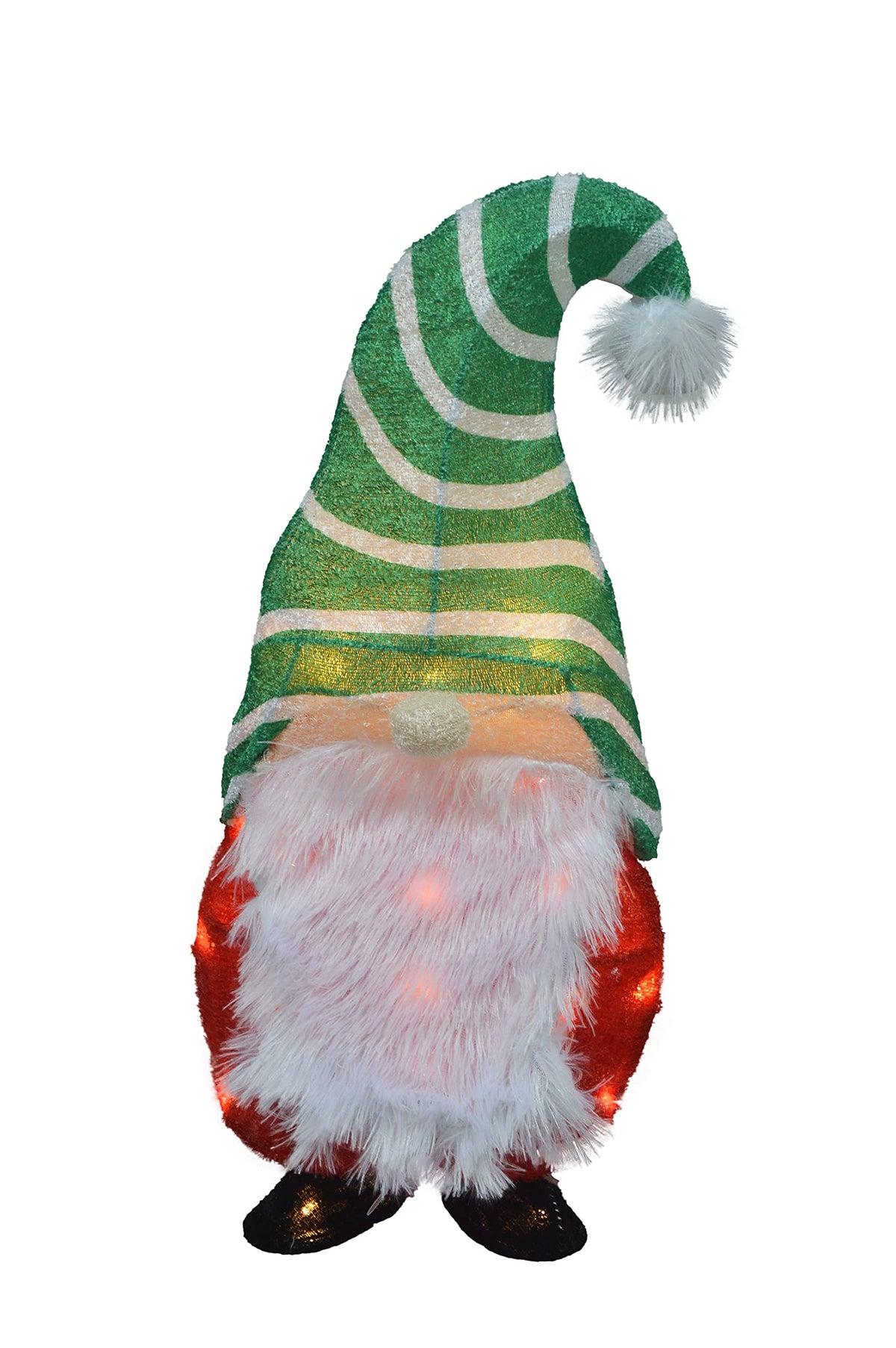 Candy Cane Lane 46227 20' Gnome Outdoor 3D Led Yard Decor Holiday Display, Multi