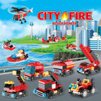 Kids Advent Calendar 2024,24Pcs Fire Truck Play Vehicles Building Blocks For Boys, 24 Days Christmas Countdown Calendar Christma