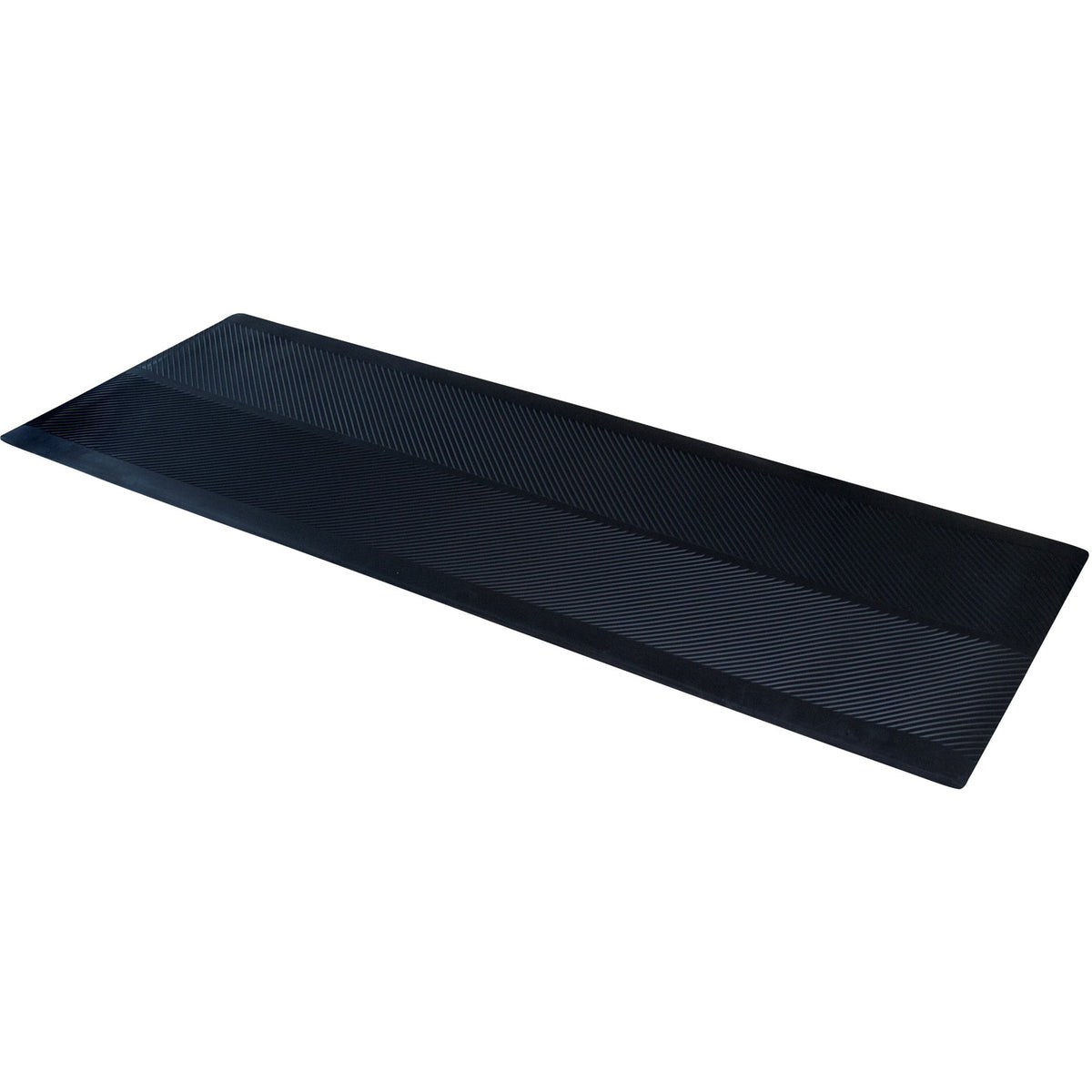 Climatex Indoor/Outdoor Rubber Runner Mat, Door Mat For Floor Protection, 27' X 6', Black (9A-110-27C-6)