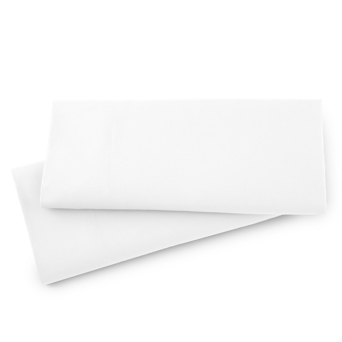 Southshore Fine Living, Inc. White Pillow Cases Standard Size Set Of 2, Luxurious, Ultra-Soft Microfiber Pillowcases, Hotel Qual