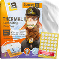 Thermal Laminating Pouches, 4.3 X 6.3 Inches, 3 Mil Thick, 50 Pack, Suited For Picture Size Laminating Sheets 4 X 6