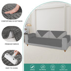 Foxdecor Dog Bed Cover Couch Cover For Pet, Anti-Slip Couch Pads For Sofa Chair Recliner Bed Furniture Protector, 32X82 Inch Dar
