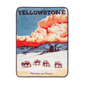 Silver Buffalo Yellowstone Protect The Family 45' X 60' Fleece Throw Blanket