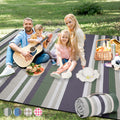 Picnic Blankets Outdoor Extra Large - 80''X80'' Portable Waterproof Picnic Blanket, Machine Washable 3-Layer Foldable Picnic Mat