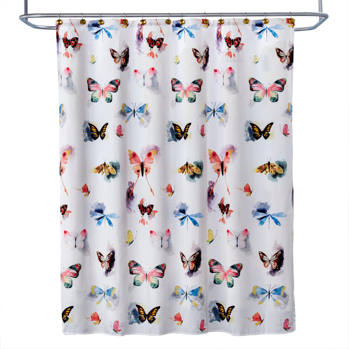 Skl Home Butterfly Wishes Shower Curtain