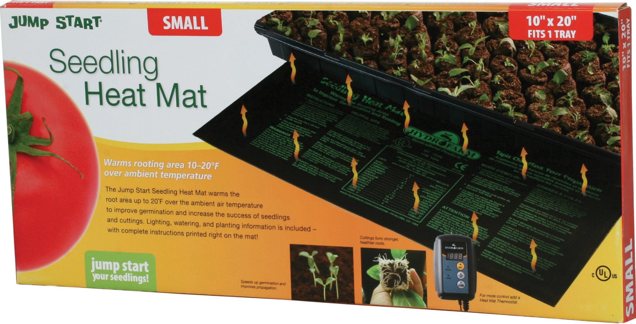 Hydrofarm Mt10006 9' X 19.5' 17 Watts Seedling Heat Mat
