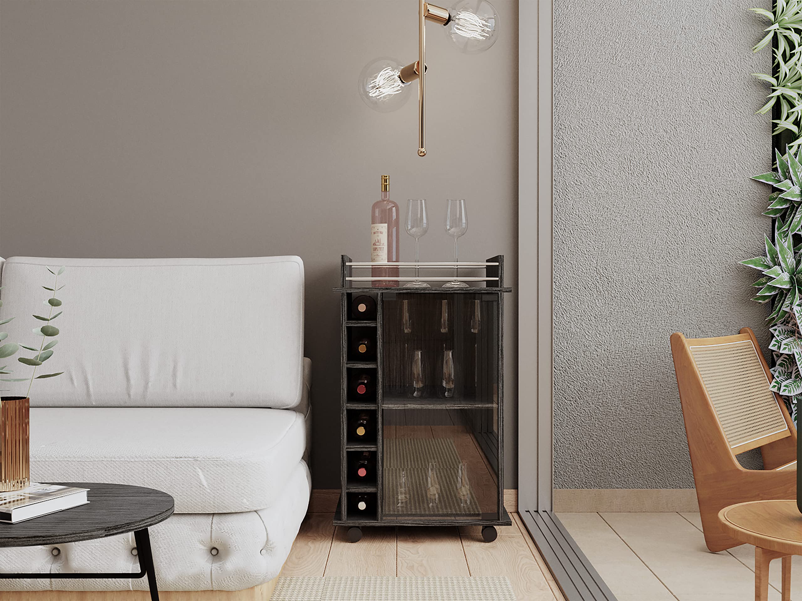 Huali Bar Cart - Thumbnail 4