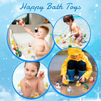 Hbydo Christmas Rubber Duck Advent Calendar 2024,Christmas Countdown Blind Box With 24 Bath Duck Toys,Christmas Decoration Party