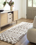 Livabliss Hapsburg Moroccan Shag Runner Area Rug, 27 x 73 , Medium Brown