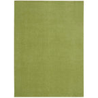 Nourison Essentials Indoor/Outdoor Green 6' X 9' Area -Rug, Easy -Cleaning, Non Shedding, Bed Room, Living Room, Dining Room, Backyard, Deck, Patio (6X9)