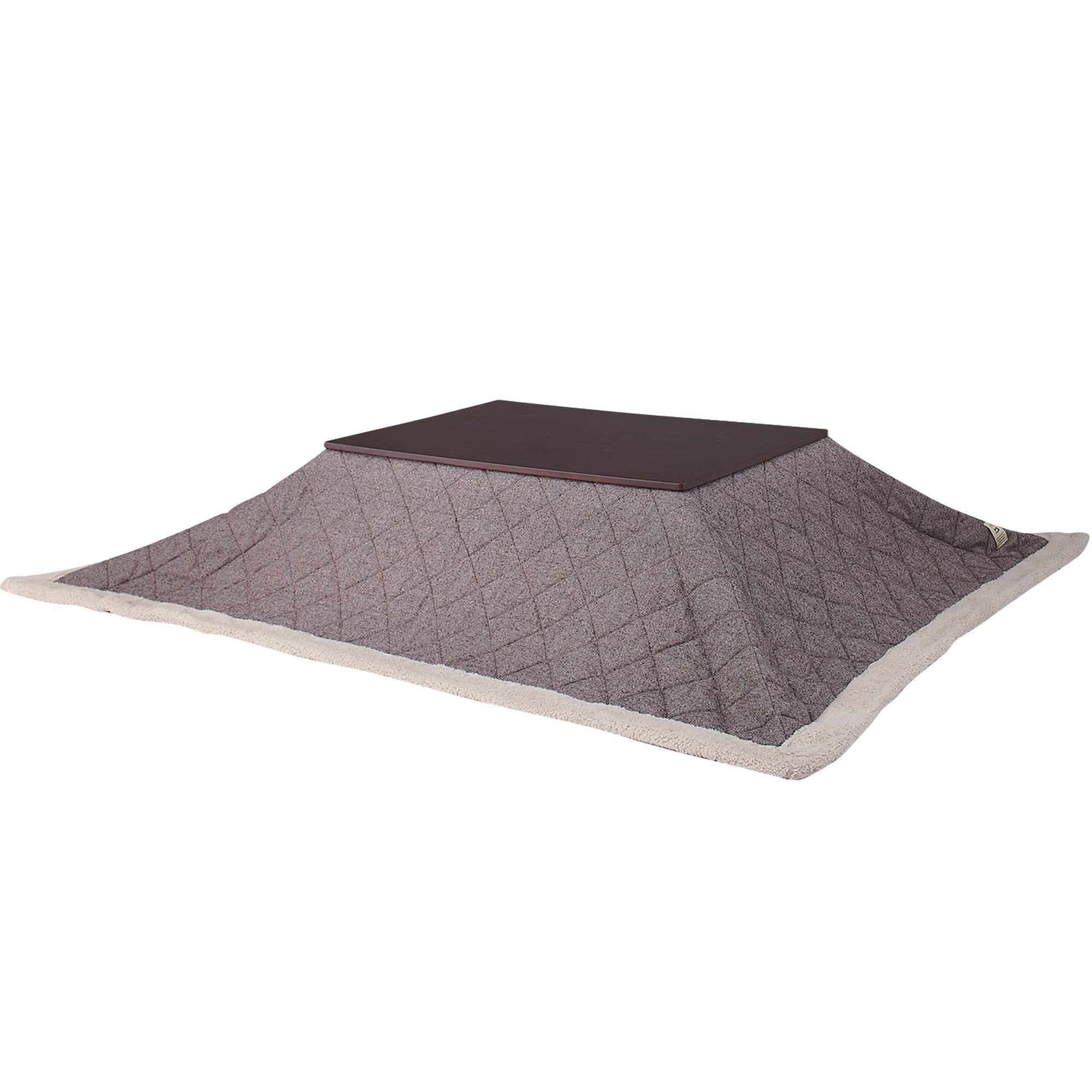 Azumaya Kk-102Br Kotatsu Futon Comforter Rectangle Shape W75 X D90 Inches, 100% Polyester Fabric Material, Home And Living, Ligh