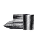 Betsey Johnson- Queen Sheet Set, Cotton Percale Bedding Set, Crisp & Cool, Lightweight & Breathable (Sketchy Stripe, Queen)