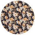 Seabreeze Sz6 Black Coastal Rug Round 8' X 8'