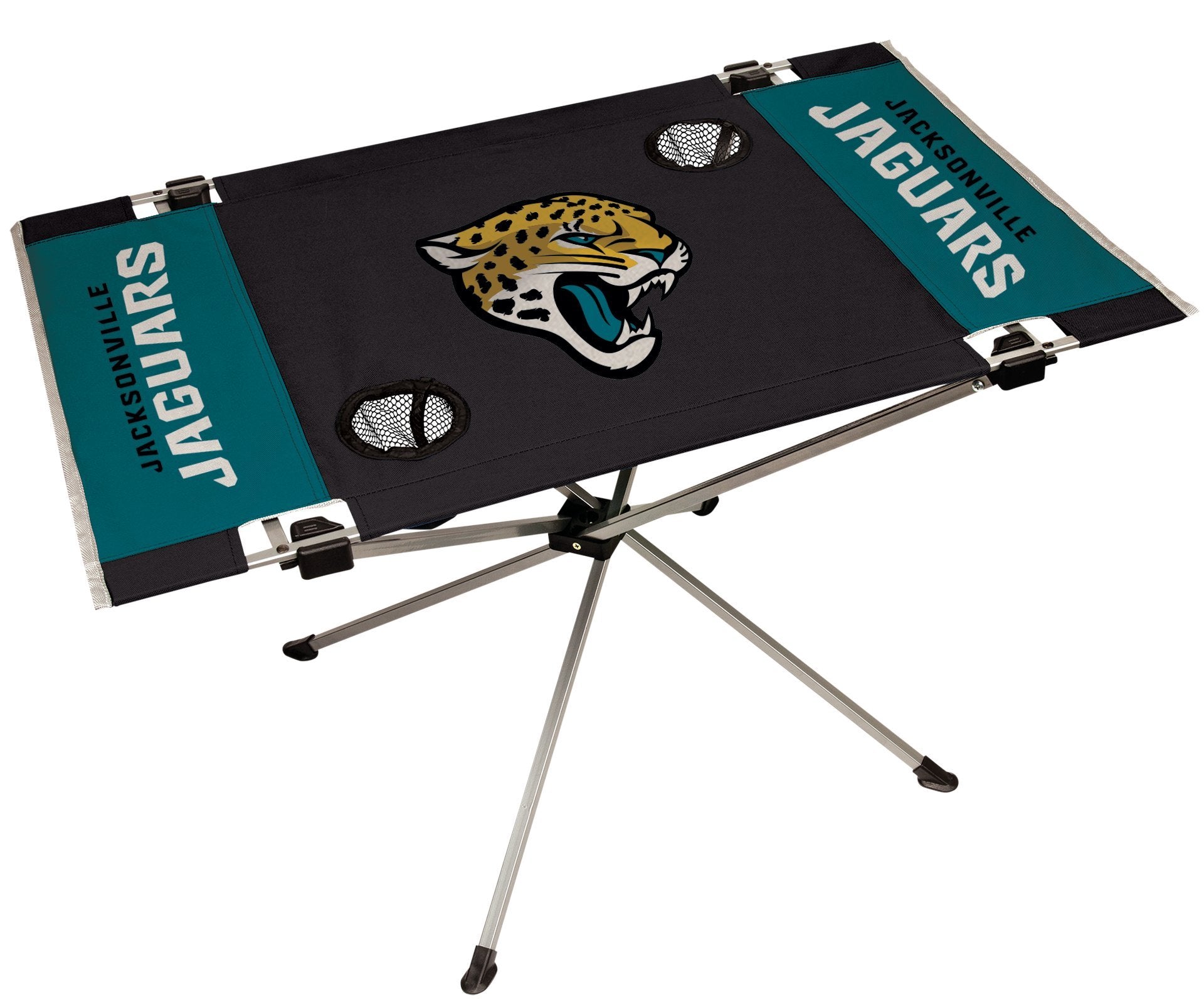 Rawlings Nfl Portable Folding Endzone Table, 31.5 In X 20.7 In X 19 In, Jacksonville Jaguars