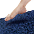 Tafts Bathroom Rugs, Extra-Thick Memory Foam Bath Mat, Ultra-Soft Chenille Microfiber, Highly Absorbent, Machine Washable, Shagg