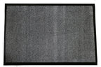 Durable Corporation-654S46 Wipe-N-Walk Vinyl Backed Indoor Carpet Entrance Mat, 4' X 6', Charcoal