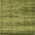 Unique Loom Del Mar Collection Area Rug - Lucille (7' 10'' Square, Green/ Hunter Green)