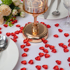 Aifans Vase Fillers For Home Deco And Centerpieces,Heart Shaped Marbles For Vases,Acrylic Heart Gems For Table Scatter,Valentine