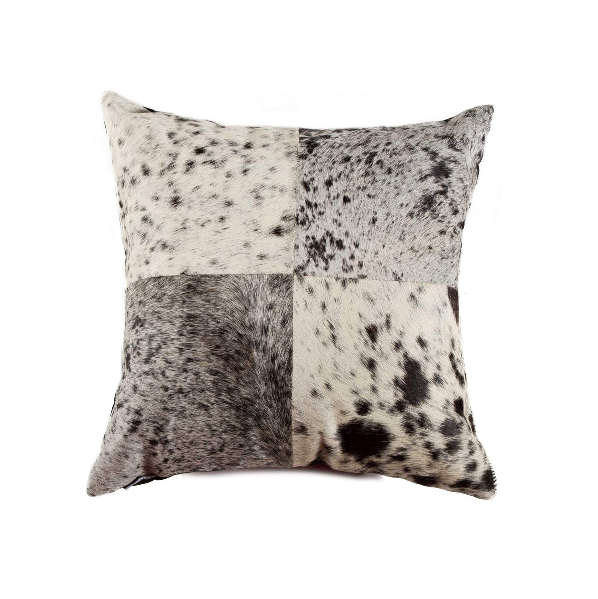 HomeRoots Decor 18-inch x 18-inch x 5-inch Brilliant White Torino Kobe Cowhide - Pillow