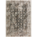 Antalya Ay2 Black Transitional Rug Rectangle 5' 3" X 7 ' 8"