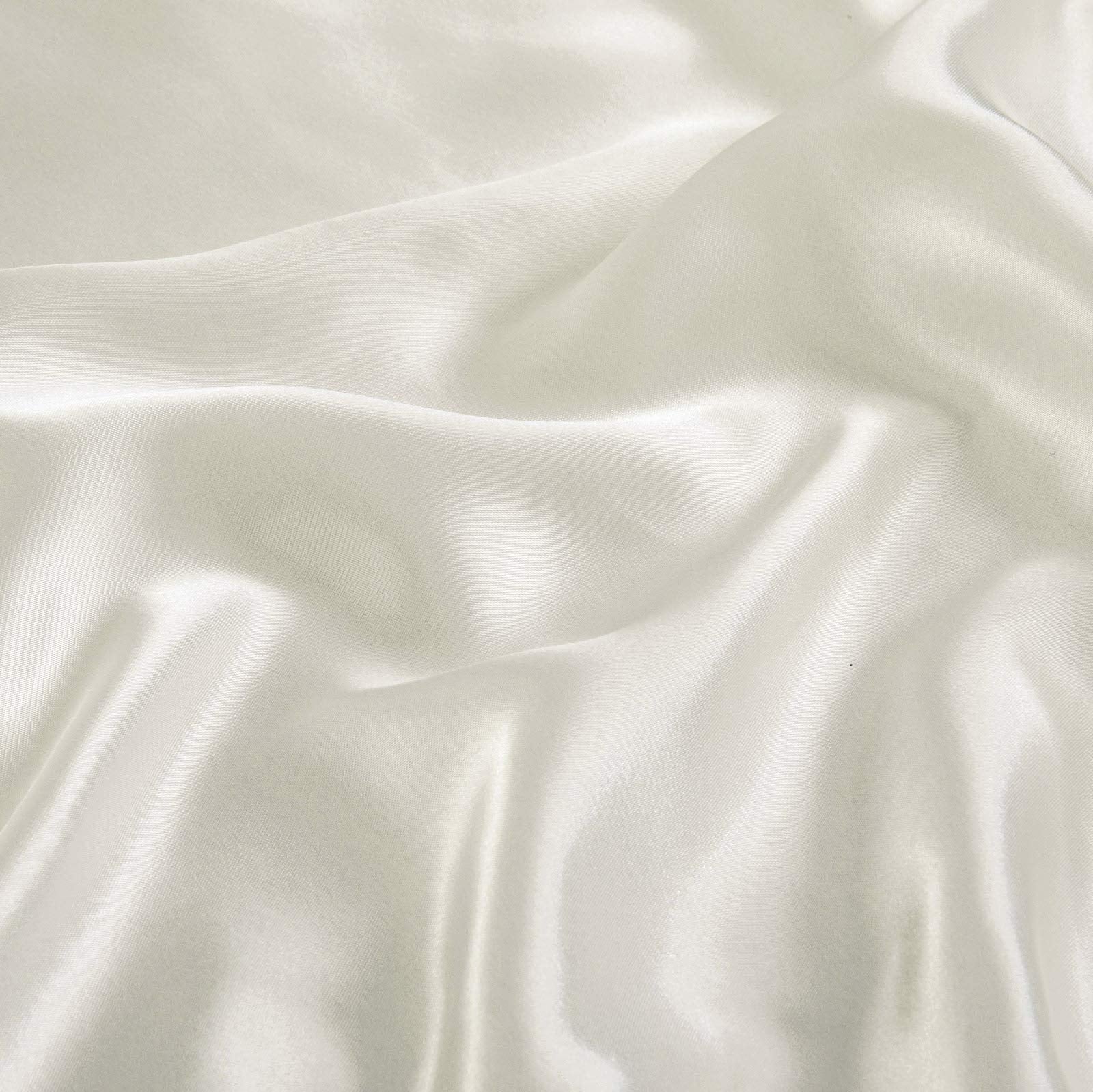 P Pothuiny Satin Fitted Sheet Twin Size, 1 Single Fitted Sheet Only, Extra Soft Deep Pocket Bottom Bed Sheets Mattress Cover Fit