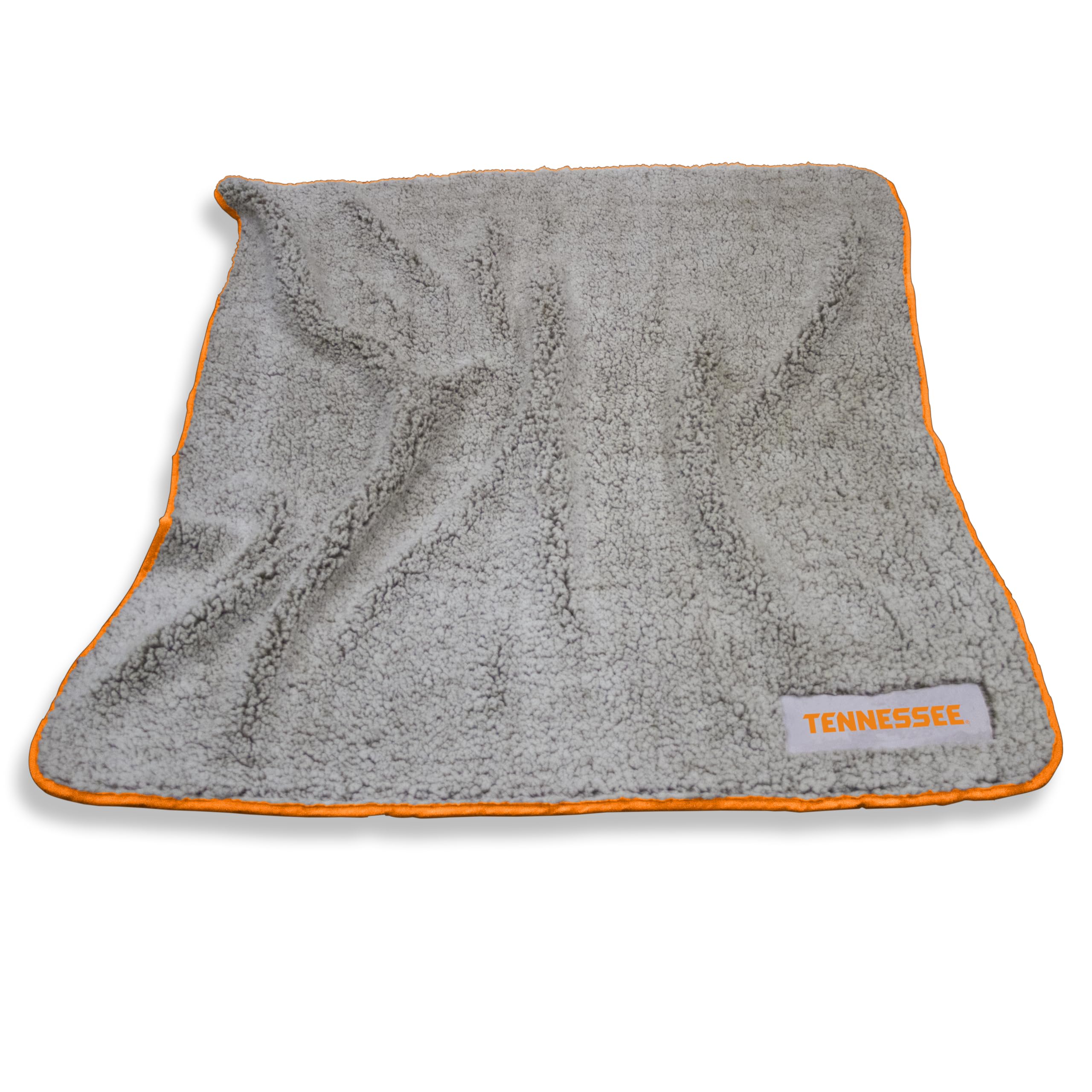 Logo Brands Ncaa Tennessee Volunteers Frosty Fleece Throw Blanket (50' X 60') - Soft Sherpa Material With Team Logo, Team Colo