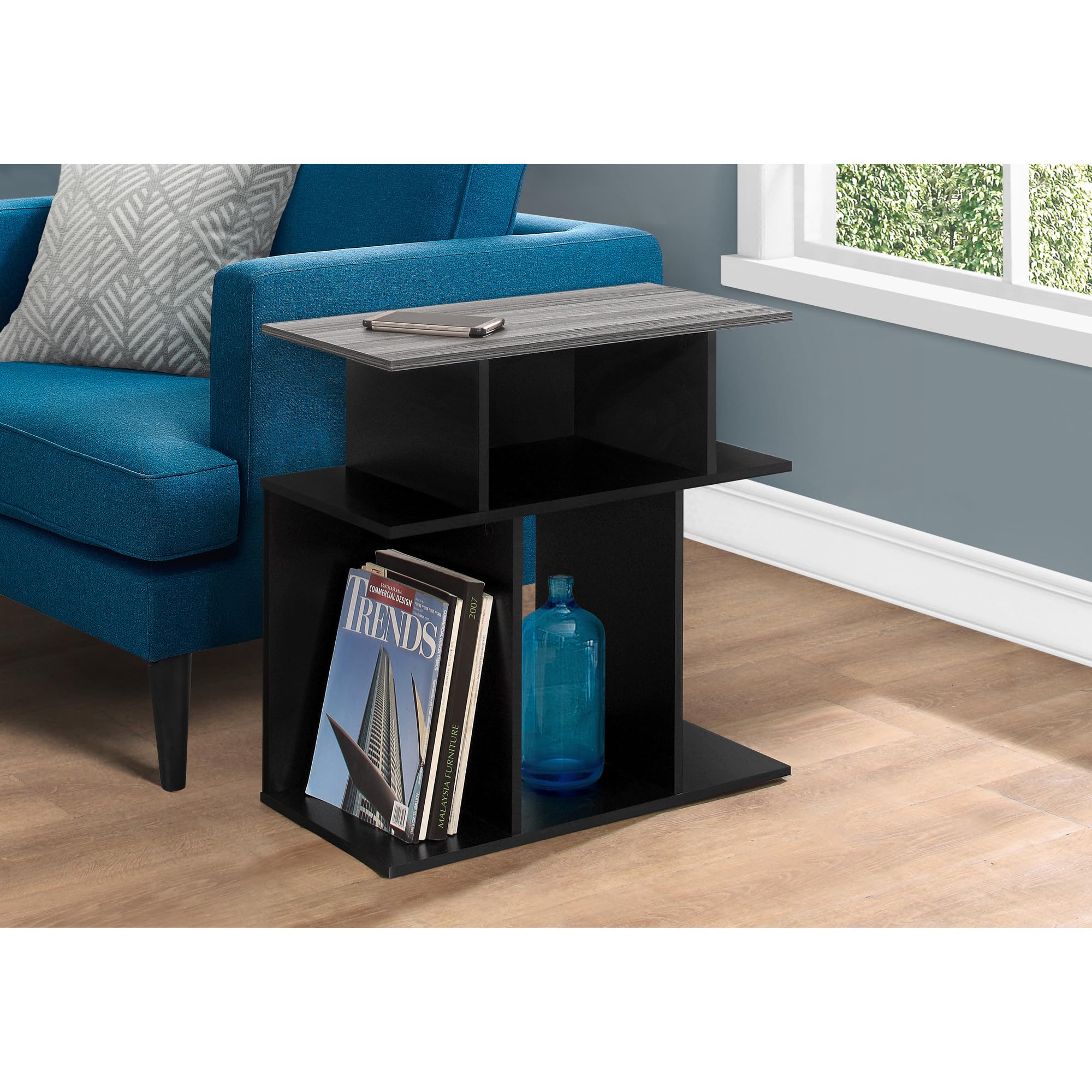 Monarch Specialties ACCENT TABLE, Black