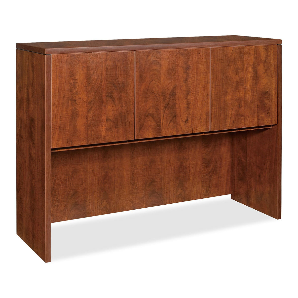 Lorell Llr69418 Hutch With Doors, 48&quot; X 15&quot; X 36&quot;, Cherry