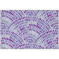 Seabreeze Sz7 Purple Coastal Rug Rectangle 9' X 12'