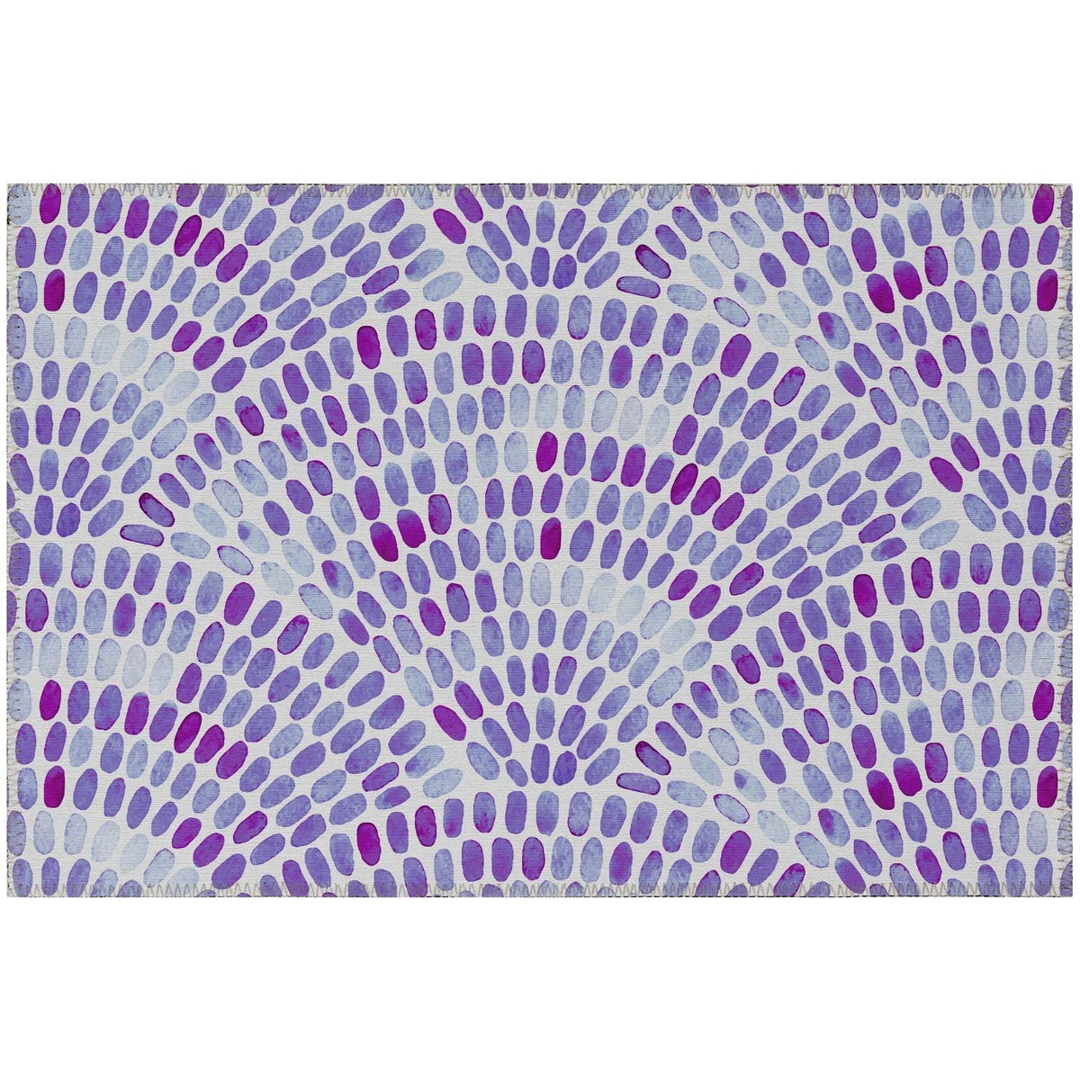 Seabreeze Sz7 Purple Coastal Rug Rectangle 8' X 10'